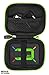 CaseSack case for ZOLEO Satellite Communicator, Black with Green Zip to Match ZOLEO, mesh Accessory Pocket (Black with Green Zip)