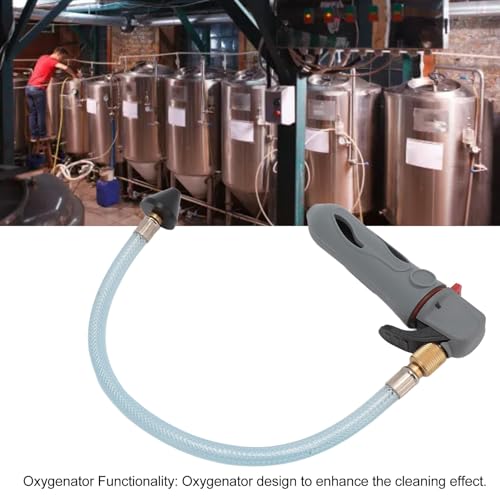 Herramienta Limpiadora de Tuberías de Drenaje de Aire Acondicionado con Función Oxigenante - Resistente y Portátil, Expulsor de Mangueras de Drenaje HVAC para Eliminar Obstrucciones, Gris miniatura 5