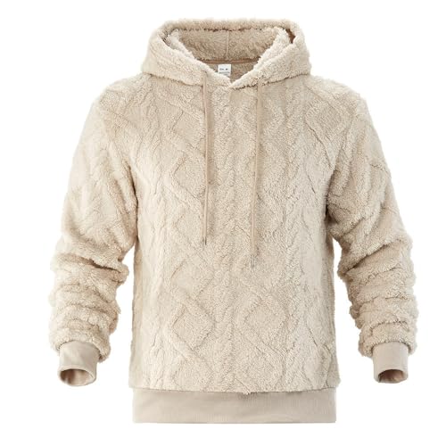 Men's Casual Hooded Sweatshirt Pullover with Luxury Pattern Velour Jacquard Hoodie for Vacation Daily Wear3