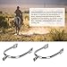 Pssopp Horse Spurs, Zinc Alloy Material Exquisite Workmanship Practical Training and Competition Riding Spurs with Rotating Rowel for Horse Training Entertainment Farm and Ranch
