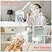 Facial Steamer - TASALON Ozone Face Steamer for Facial Deep Cleaning, Portable Facial Steamer with Removable Water Tank, Nano Ionic Face Steamer for Home Salon Spa or Personal Care