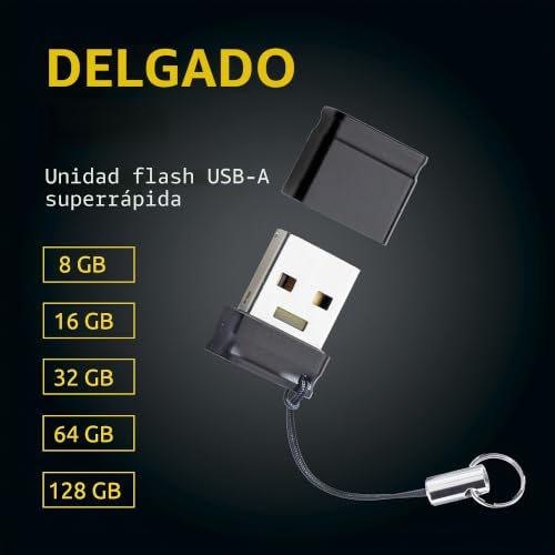Miniatura 2 de Intenso Premium Line - Memoria USB 3.0 (128 GB) Negro 128GB - USB 3.0
