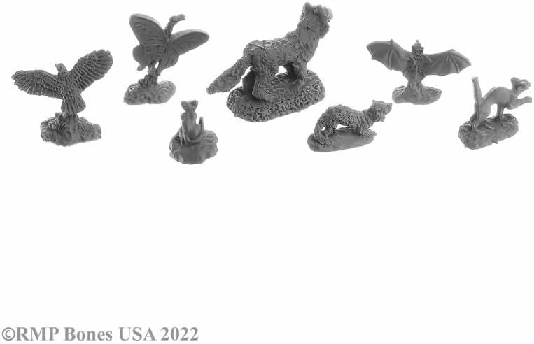 Familiars Pack 1 Miniature 25mm Heroic Scale Figure Dungeon Dwellers Reaper Miniatures