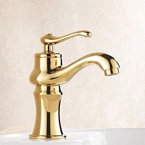 Robinet mitigeur lavabo monotrou dor l浴室金单孔面盆龙头