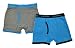 Calvin Klein Boys Blue & Gray 2Pk Underwear Boxer Briefs (6/7)