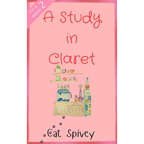 A Study in Claret Audiolibro Por Cat Spivey arte de portada