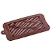 2pcs Break Apart Silicone Chocolate Molds Wave Chocolate Molds For Protein and Energy Bar Molds