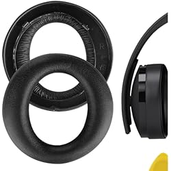 Auriculares Ps4 Wireless Geekria QuickFit Protein Leather Replacement Almohadillas para Sony Playstation Gold Wireless New Version 2018, PS4 Gold Wireless 500 Million Limited Edition Auriculares de Almohadillas(Negro)