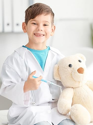Set Disfraz Médico Niño 8 Pzas Batas Blancas miniatura 6