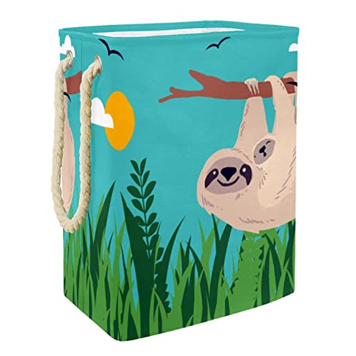 Panier à linge imperméable grand format et pliable avec poignées