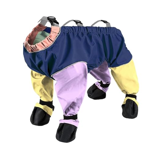 NevPuose Abrigo para perro, resistente al viento, antideslizante, ropa para perros al aire libre, para cachorros, caminar, viajar, senderismo, hogar, interior