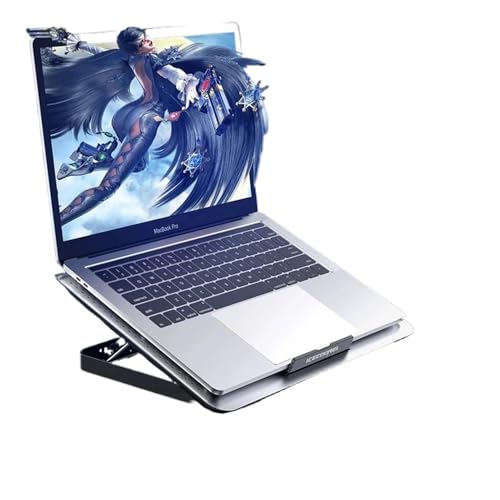 Base refrigerante para laptop con ventilador y soporte miniatura 4