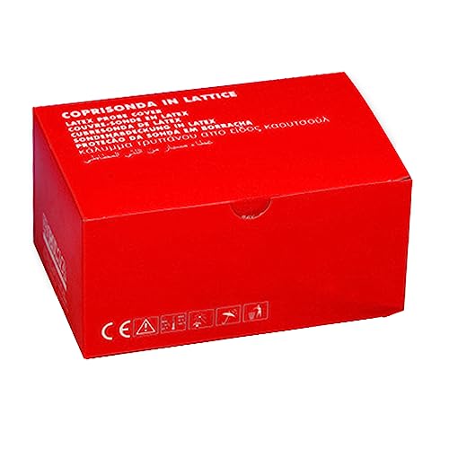 GIMA Sondenschutzhülle aus Latex zum Einmalgebrauch für Ultraschall/Doppler, 50 Stücke, 17 cm, Durchmesser 3,3 cm