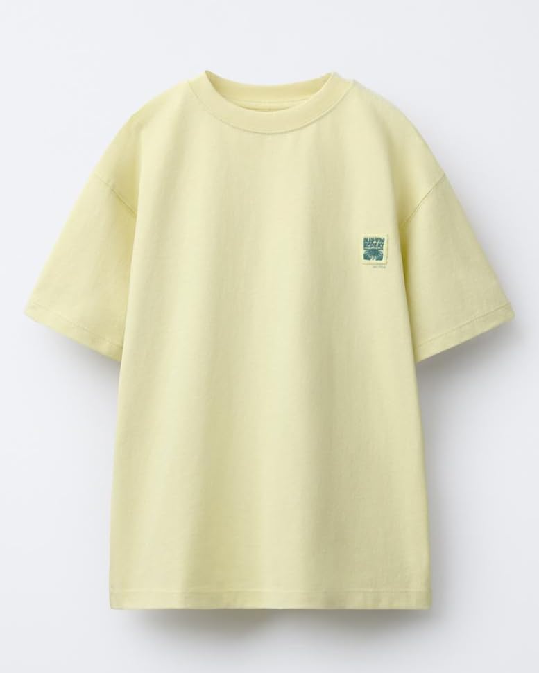 Image of Alan Jones Clothing Boys Oversized Cotton Printed T-Shirt | Round Neck, Short Sleeves, Casual Wear