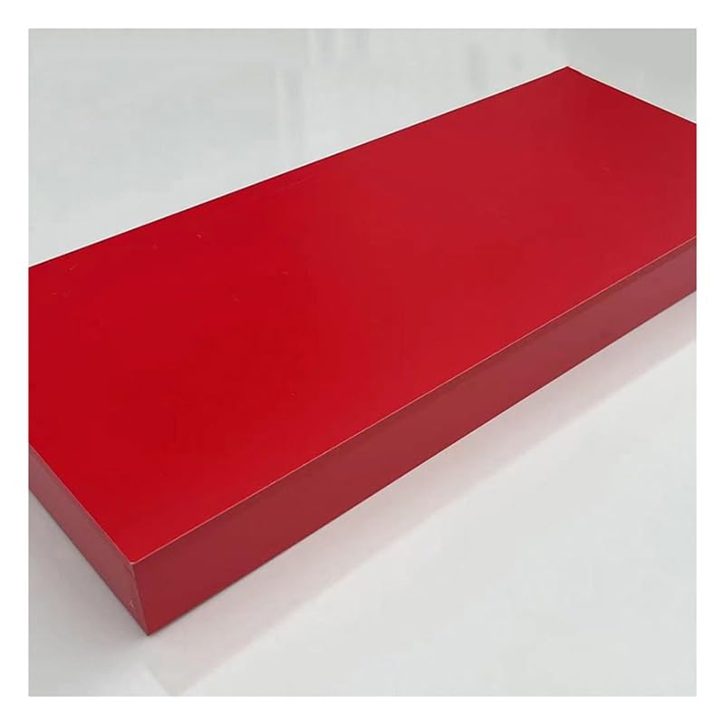 Base de vitrine rouge pour sublimer une sculpture d'art ou un mannequin de mode
