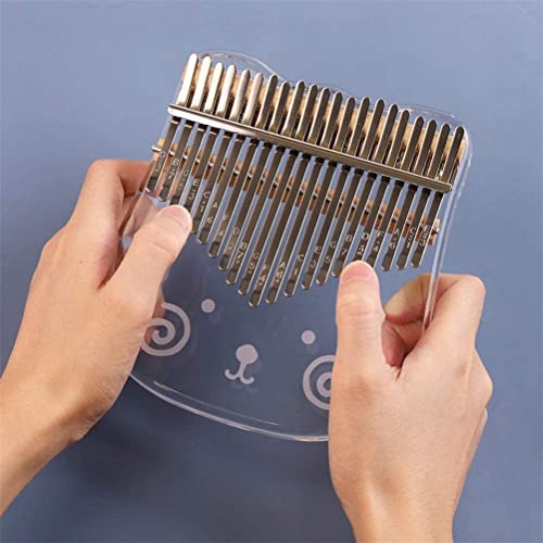 Mini Doigt Kalimba Pouce Piano 21 Touches Mignon Transparent Pouce Piano Kalimba Acrylique Matériel, avec Boîte Portable… - Les Beatles, Paul McCartney, John Lennon, RIngo Starr, George Harrison Mini Doigt Kalimba Pouce Piano 21 Touches Mignon Transparent Pouce Piano Kalimba Acrylique Matériel, avec Boîte Portable… – Image 3