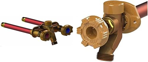 Miniatura 1 de Woodford 22CP-4-MH Grifo de pared horizontal sin congelación y grifo de pared sin congelación 17CP-4-MH