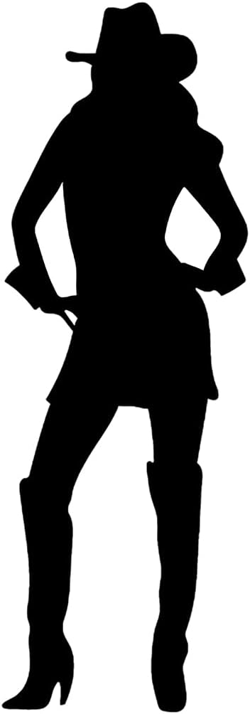 SS11170 Sexy Cowgirl Silhouette Cardboard Cutout Standee Standup