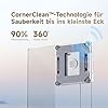 DREAME C1 Station S Kit Fensterputzroboter, Rundum-Sicherheitskonzept, Mobile Station, automatischer Kabeleinzug, CornerClean-Technologie,Dual-Spray-Technologie,intelligente Planung des Reinigungswegs