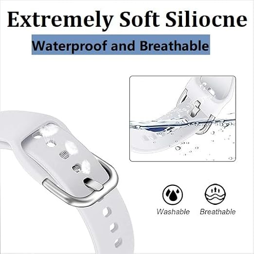 Bands for iTouch Air 4 & iTouch Air 3 44MM Band Soft Silicone Waterproof Adjustable Sport Watch Strap Replacement Wristbands for iTouch Air 4 41mm 46mm/Air 3 44mm Smartwatch Men Women