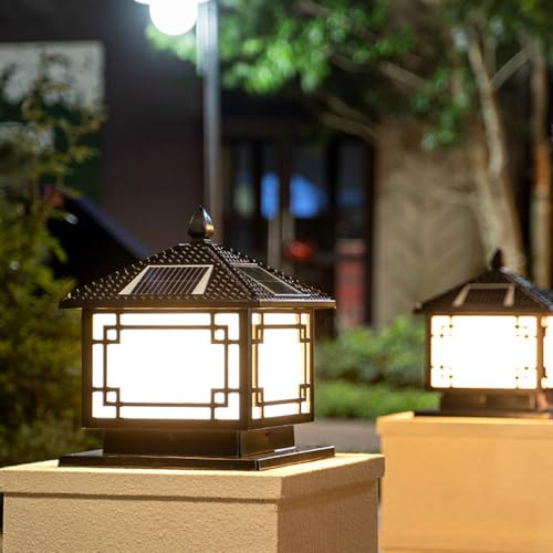 Énergie économisage de pilier lampe extérieure E26 câblé dur - 5