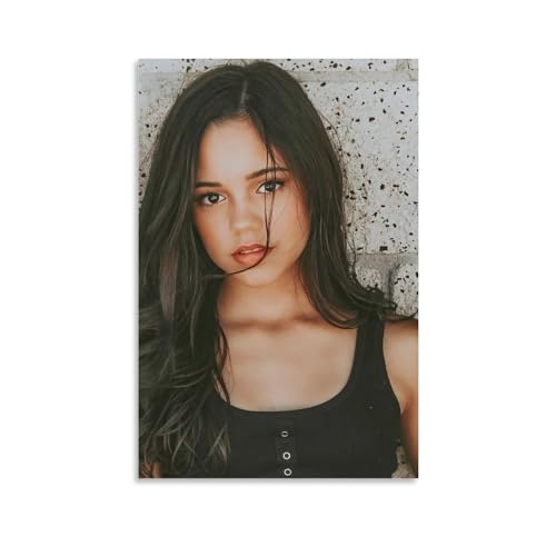 Jenna Ortega Poster Acteur Art Papier peint (7) Impression sur toile et décoration murale moderne 30 x 45 cm