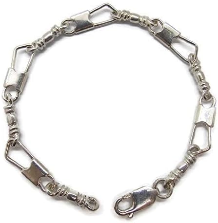 Twin's Jewelry Fishers of Men Acts Sterling Silver Bracelet REGULAR LINK, Original Design