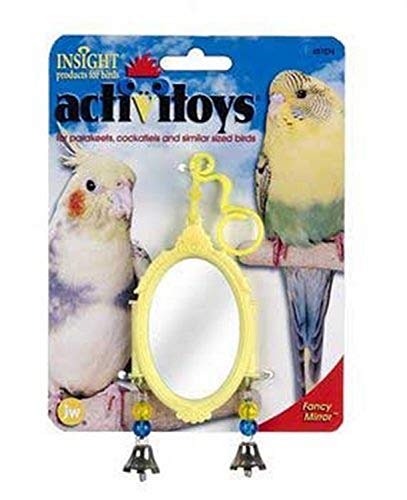 Jw Pet Company Activitoy Fancy Mirror Small Bird Toy, Colors Vary #TOP15