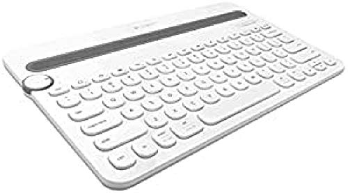 Logitech K480 - Teclado multidispositivo Bluetooth, Color Blanco