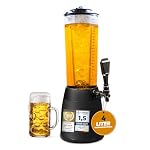 GOODS+GADGETS – Biertower 4,0 Liter – Kult Biersäule mit LED-Beleuchtung & E