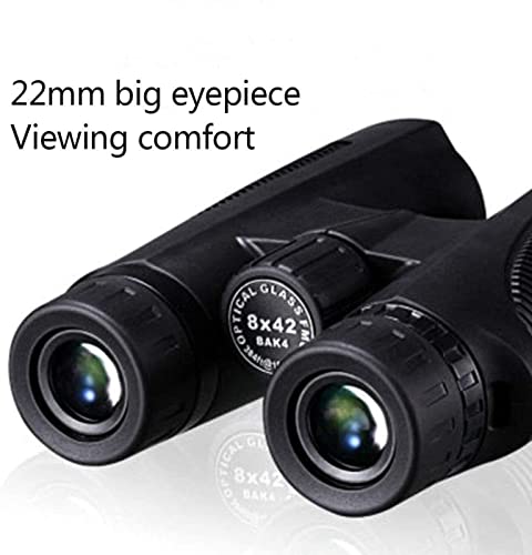 Binoculares grandes con ocular para niños y adultos 8x42 miniatura 3