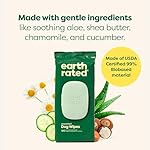 Earth Rated Pet Grooming Wipes for Dogs and Cats, Hypoallergenic, Cleaning and Hydrating, for Paws, Body and Butt, Unscented, 400 Count - Image 5