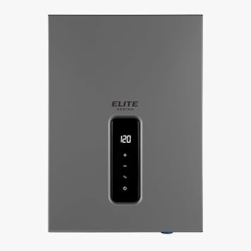 Tankless ES-36D Elite Series Tankless Water Heater 240V 160A 36KW 19 5/8" by 13 3/4" by 4" 3/4"CPT, AWG#8 Electric Water Heater, 37 lb