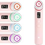 Medicube Age-R Booster Pro Pink | 6-in-1 Real Glass Annealing Device | Glass Skin with Improved Absorption, Shine, Elasticity, Pore Care | LED Skin Care Device | Korean