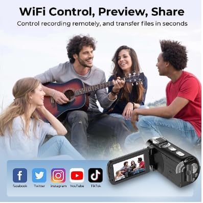 D9 Camera WiFi control and social media sharing