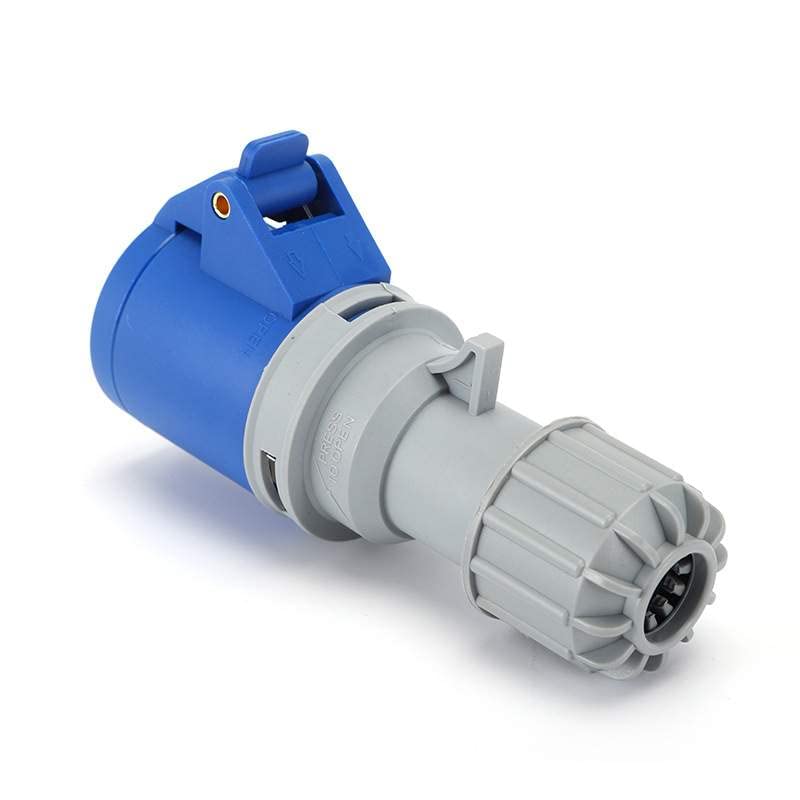 IEC60309 Waterproof CEE Industrial Connector Socket 3Pin 16A 250V 2P+E IP44 (Type-3）