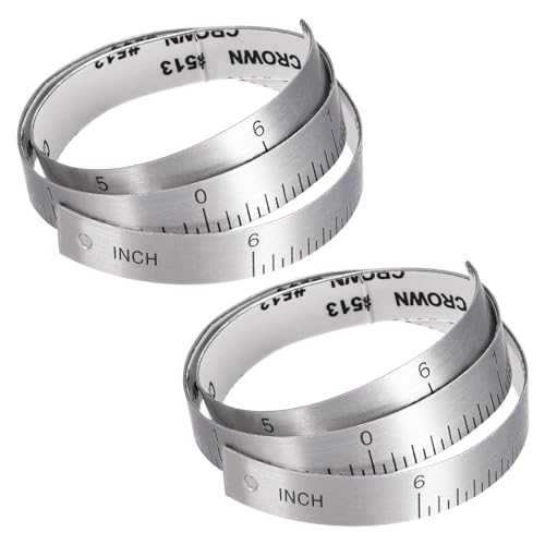 Regla adhesiva de aluminio 6 pulgadas 2 piezas