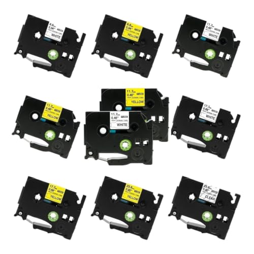 8.8 �~�����[�g���M���k�`���[�u�e�[�v HSe-231 HSe-211 HSe-221 HSe-631 PT-E550W E300 E500 P750WVP P900 P950W 7600 �ƌ݊�������(Black on White)