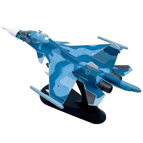 1/100スケールロシア空軍Su-34戦闘機合金航空機模型ダイキャスト飛行機