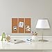 Quartet Cork Tiles, Cork Board, 5-1/2