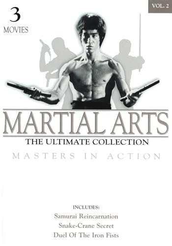 Martial Arts The Ultimate Collection Vol.2 Includes: Samurai Reincarnation, Snake-Crane Secret, Duel Of The Iron Fists