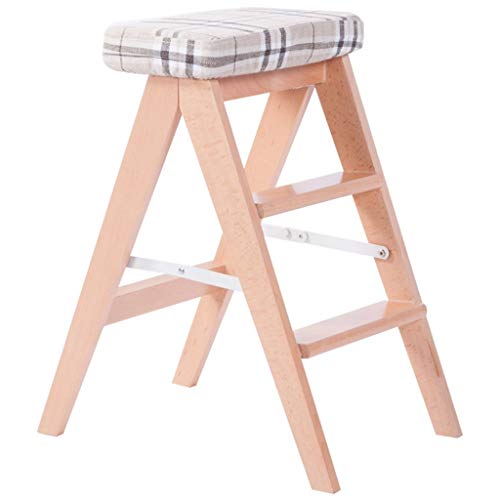 Taburete alto de cocina multiusos para llegar a los armarios altos con comodidad 2