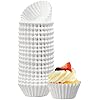 LotFancy 500pcs Mini Cupcake Liners, White Muffin Liners, No Smell, Greaseproof Paper Baking Cups, Small Cupcake Wrappers for Birthday Holidays, Bottom 1.25 inch Width