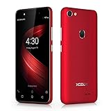 Unlocked Cell Phone, Xgody Smartphones International Version, Dual Sim Mobile Phones with 5 inch Screen|1GB RAM + 8GB ROM| Android 8.1|5.0 MP+ 13.0 MP|2500 mAh Battery (Red)