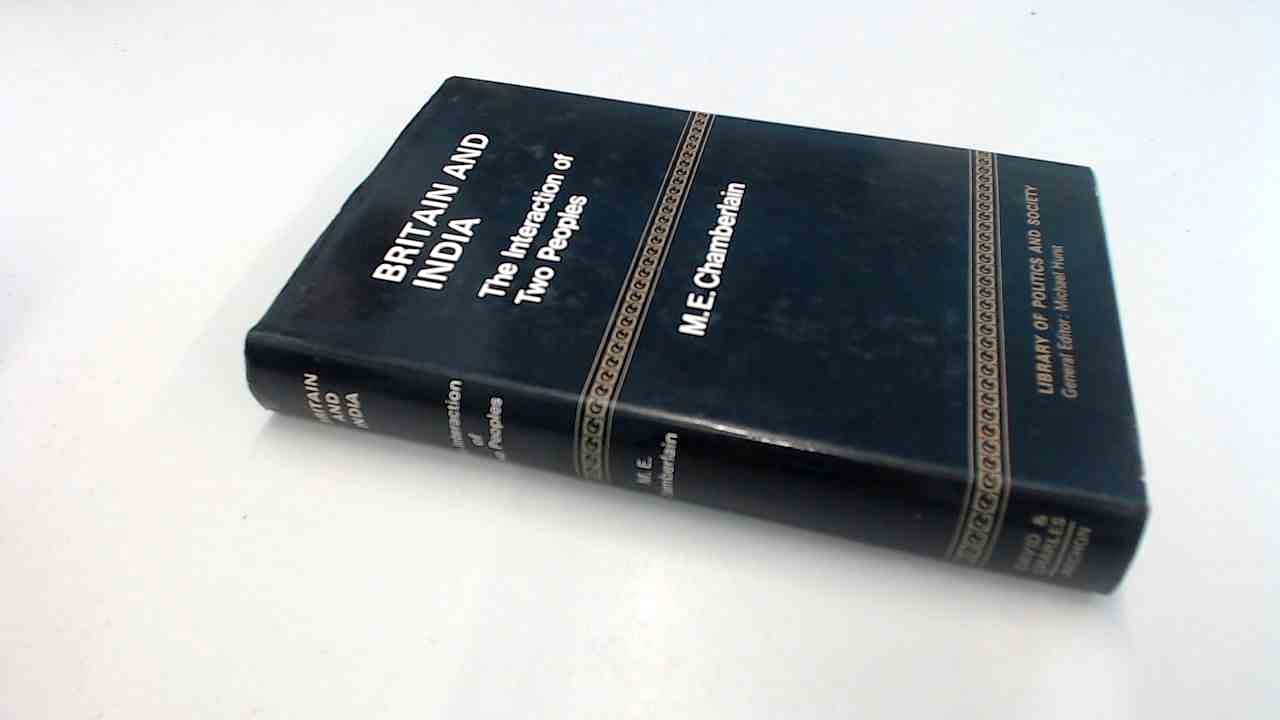 Buy Britain and India: The Interaction of Two Peoples (Library of Policy & Society) — BookShops.in