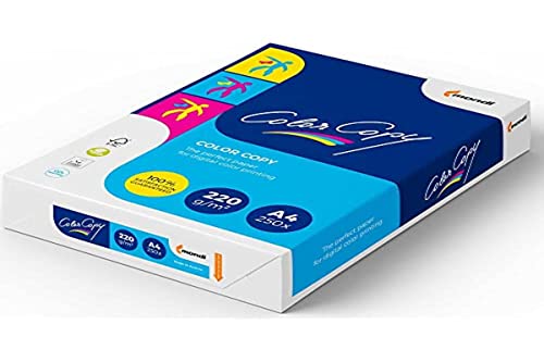 Mondi Color Copy Farbkopierpapier A4 weiß geriest 220 g/qm Inh.250 Cover