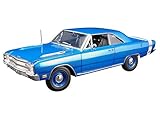 1969 Dodge Dart GTS 440 B5 Blue Metallic with White Stripe Limited Edition to 666 Pieces Worldwide 1/18 Diecast Model Car by ACME A1806402
