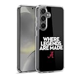 Head Case Designs Officially Licensed University of Alabama UA Legends Soft Gel Case Compatible with Samsung Galaxy S24 5G
