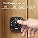 ULTRALOQ Bolt Fingerprint WiFi Smart Lock, Works with Apple Home, Siri, Alexa, Keyless Entry with Fingerprint ID, App Remote Control, Keypad Deadbolt, BHMA Cert., Easy Install, IP65, Black