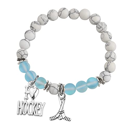 Ice Hockey Earrings Team Player Inspiration Gifts, Senior Gift